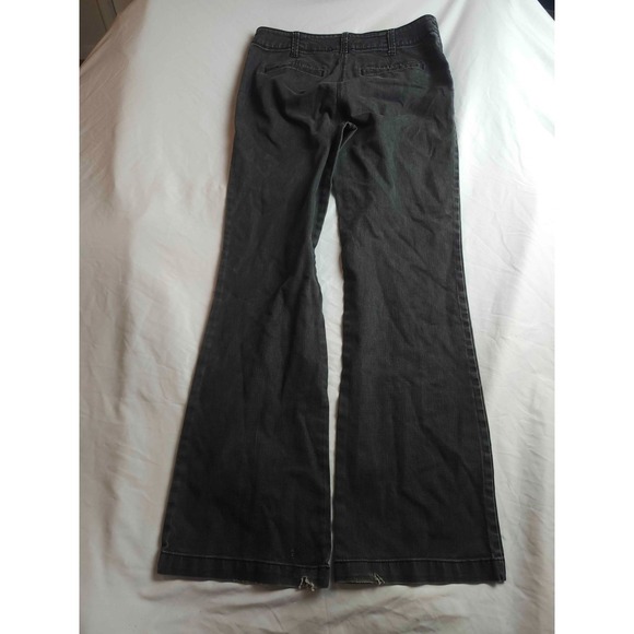 Talbots Signature Boot Jeans Womens Size 6/28 Black Denim Casual Y2K 90s Pockets - Picture 6 of 8